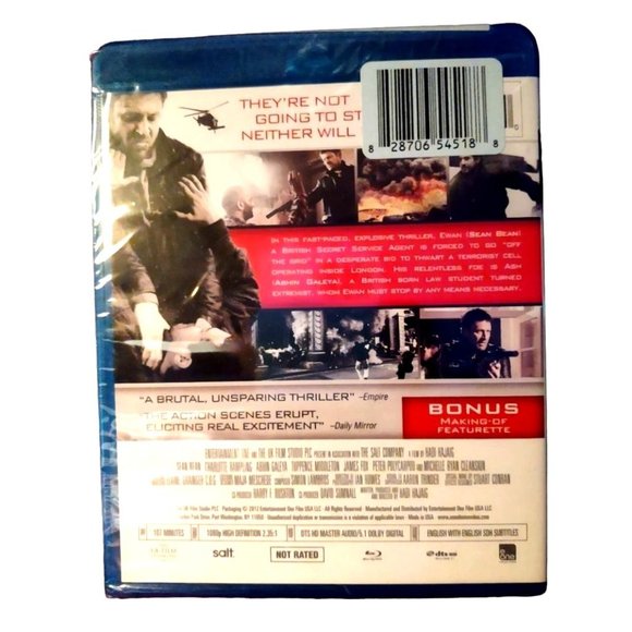 Cleanskin Blu-ray Dvd Movie Entertainment Nwt - Picture 2 of 2